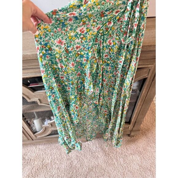 Poupette St. Barth Joe Floral Wrap Dress Size XSmall - Picture 6 of 9